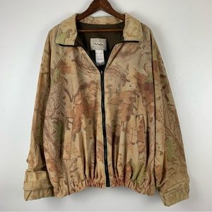Vintage WALLS Jacket Mens XL Outdoors Camo Hunting Fleece‎ Super Soft